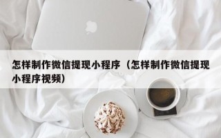 怀化怎样制作微信提现小程序（怎样制作微信提现小程序视频）